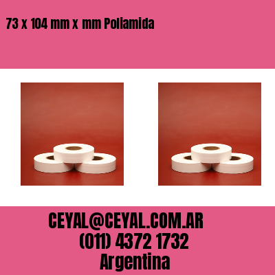73 x 104 mm x mm Poliamida