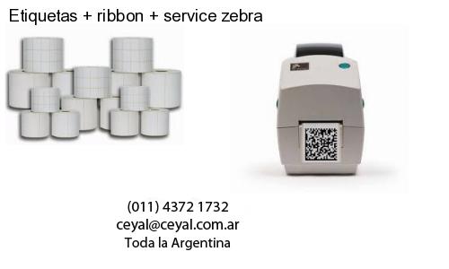 Etiquetas   ribbon   service zebra