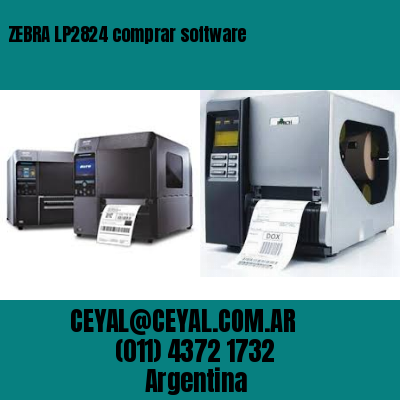 ZEBRA LP2824 comprar software