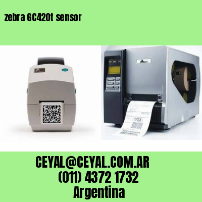zebra GC420t sensor