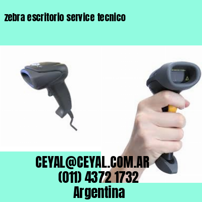 zebra escritorio service tecnico
