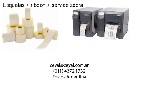 Etiquetas   ribbon   service zebra