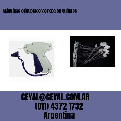 Máquinas etiquetadoras ropa en Quilmes