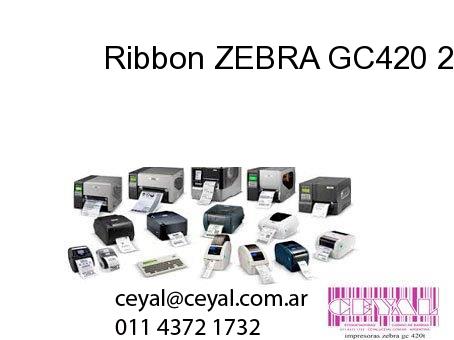 Ribbon ZEBRA GC420 25