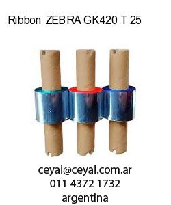Ribbon ZEBRA GK420 T 25