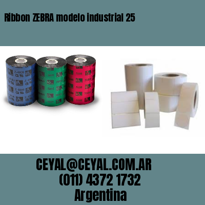 Ribbon ZEBRA modelo industrial 25