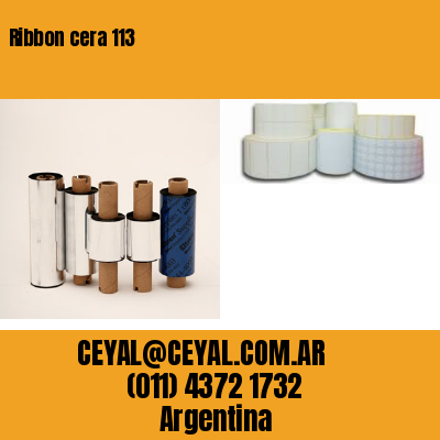 Ribbon cera 113