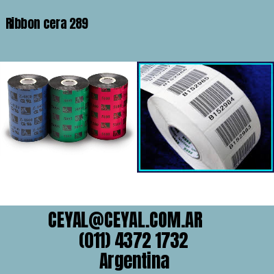 Ribbon cera 289