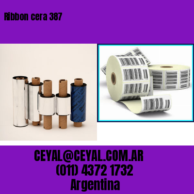 Ribbon cera 387