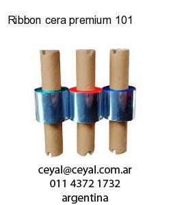 Ribbon cera premium 101