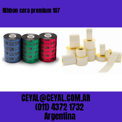 Ribbon cera premium 107