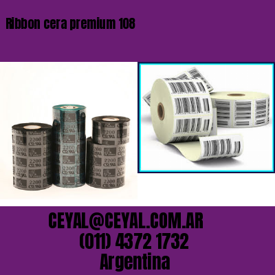 Ribbon cera premium 108