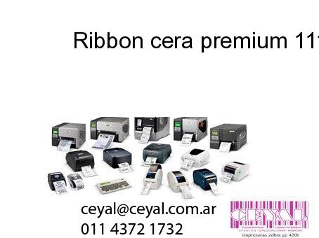 Ribbon cera premium 111