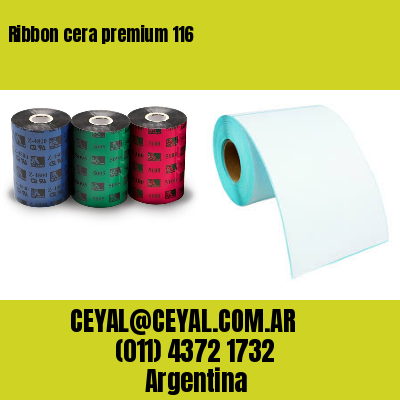 Ribbon cera premium 116