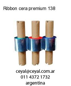 Ribbon cera premium 138