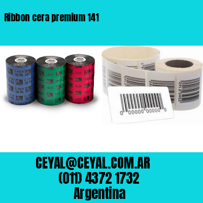 Ribbon cera premium 141