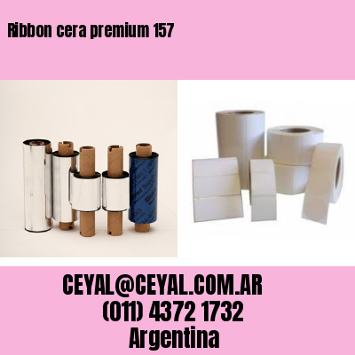 Ribbon cera premium 157