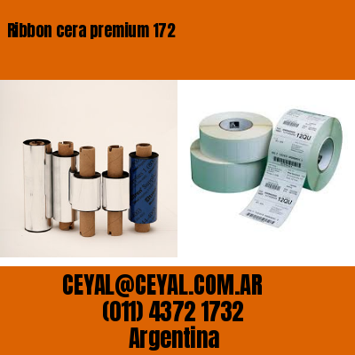 Ribbon cera premium 172