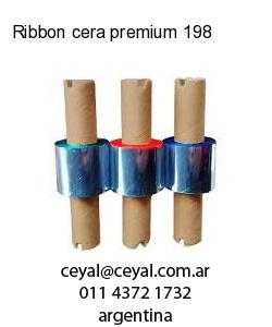 Ribbon cera premium 198