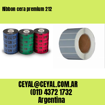 Ribbon cera premium 212