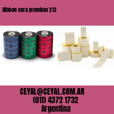 Ribbon cera premium 213