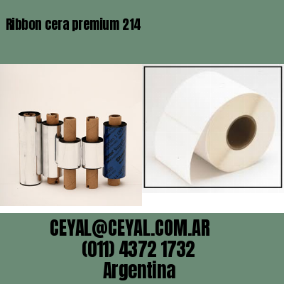 Ribbon cera premium 214