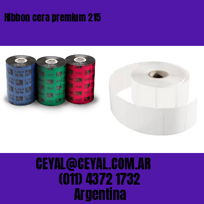 Ribbon cera premium 215