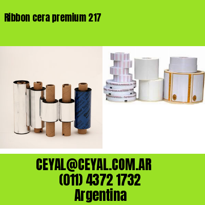 Ribbon cera premium 217