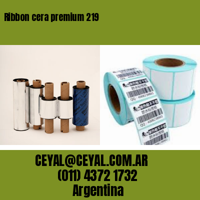 Ribbon cera premium 219