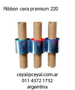 Ribbon cera premium 220