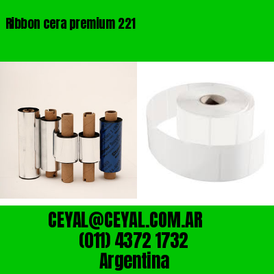 Ribbon cera premium 221