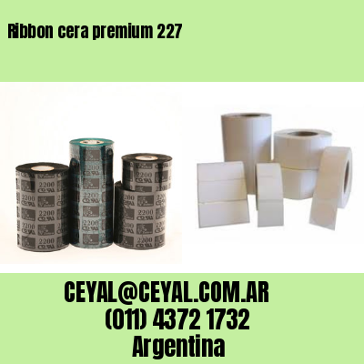 Ribbon cera premium 227