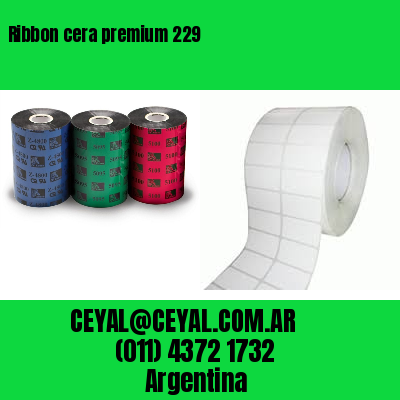 Ribbon cera premium 229