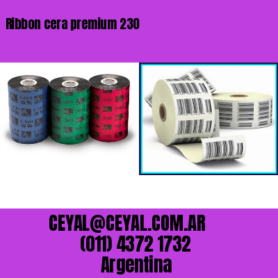 Ribbon cera premium 230