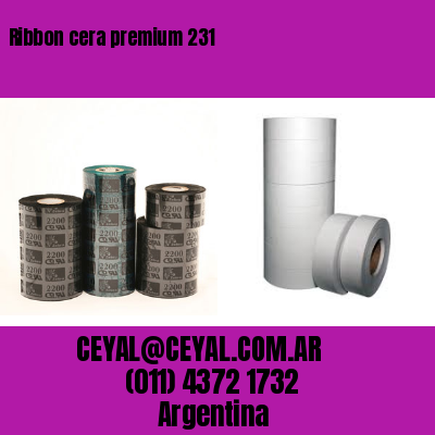 Ribbon cera premium 231