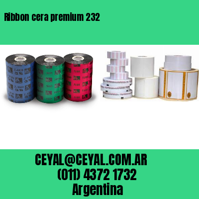 Ribbon cera premium 232