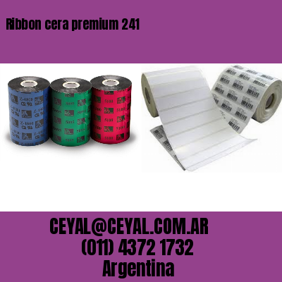 Ribbon cera premium 241