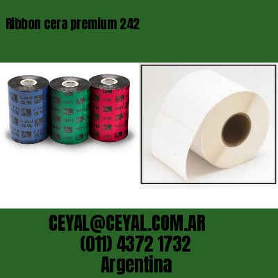 Ribbon cera premium 242