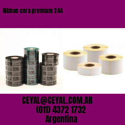 Ribbon cera premium 244