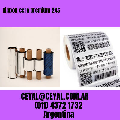 Ribbon cera premium 246