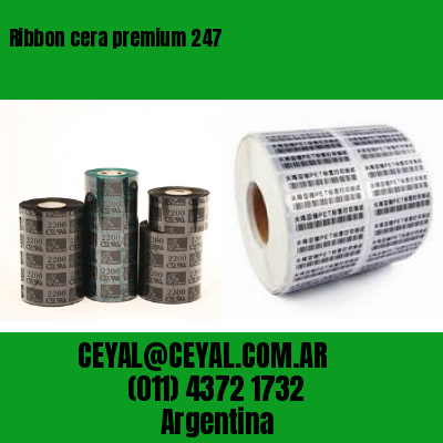 Ribbon cera premium 247