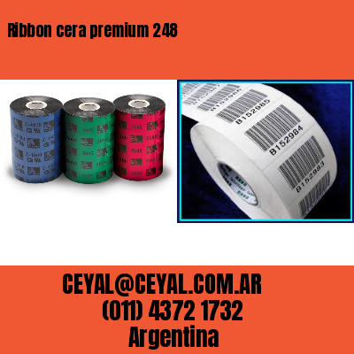 Ribbon cera premium 248