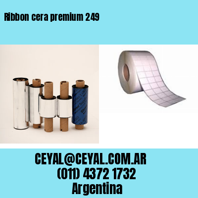 Ribbon cera premium 249