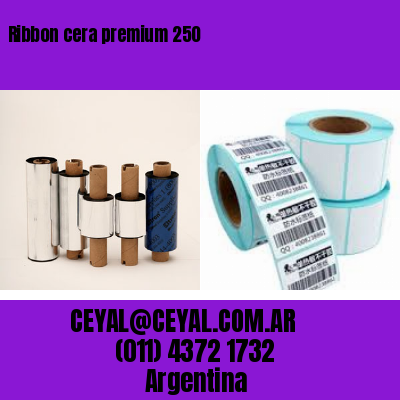 Ribbon cera premium 250