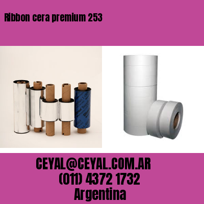 Ribbon cera premium 253