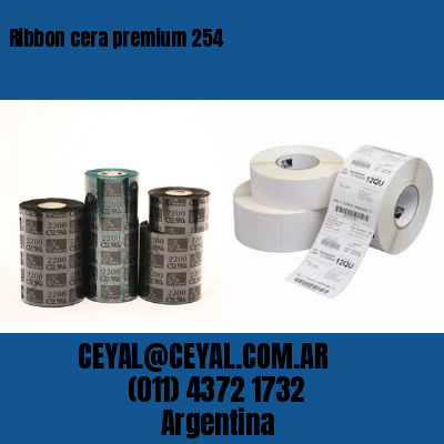 Ribbon cera premium 254