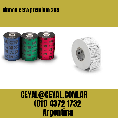 Ribbon cera premium 269