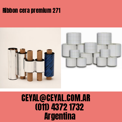 Ribbon cera premium 271