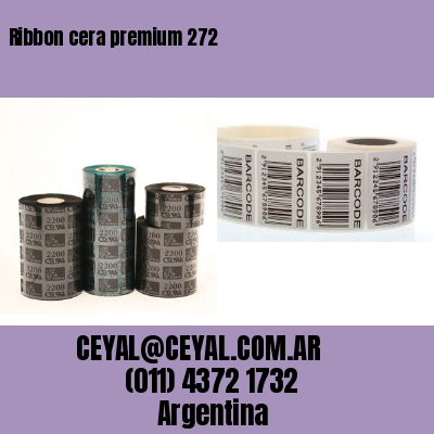 Ribbon cera premium 272