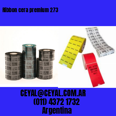 Ribbon cera premium 273